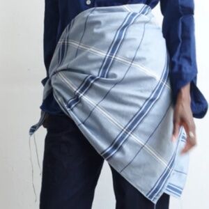 Four Objects XL plaid scarf